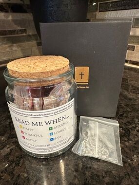 Bible Verse Jar Gift